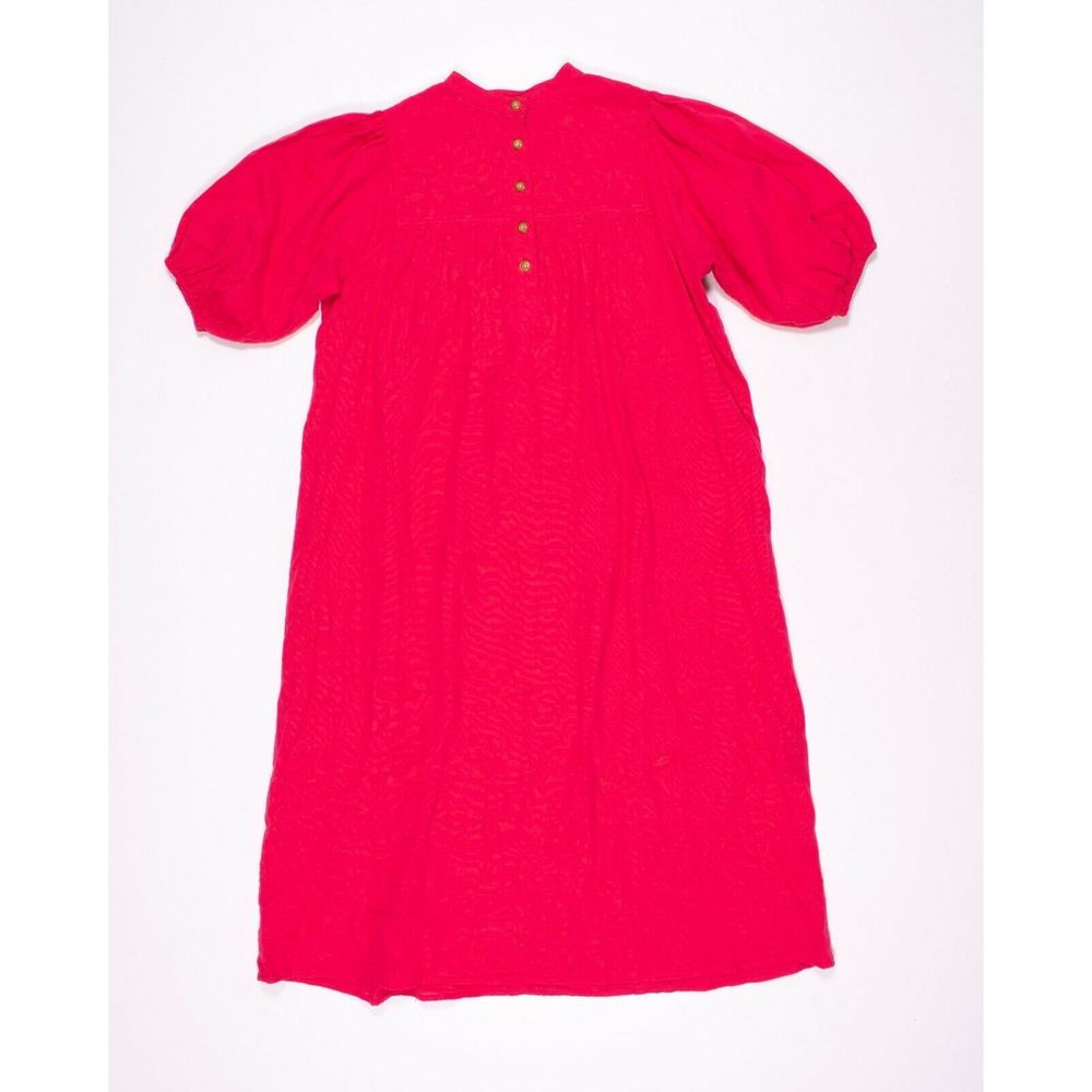 Loup Pink Peasant Dress